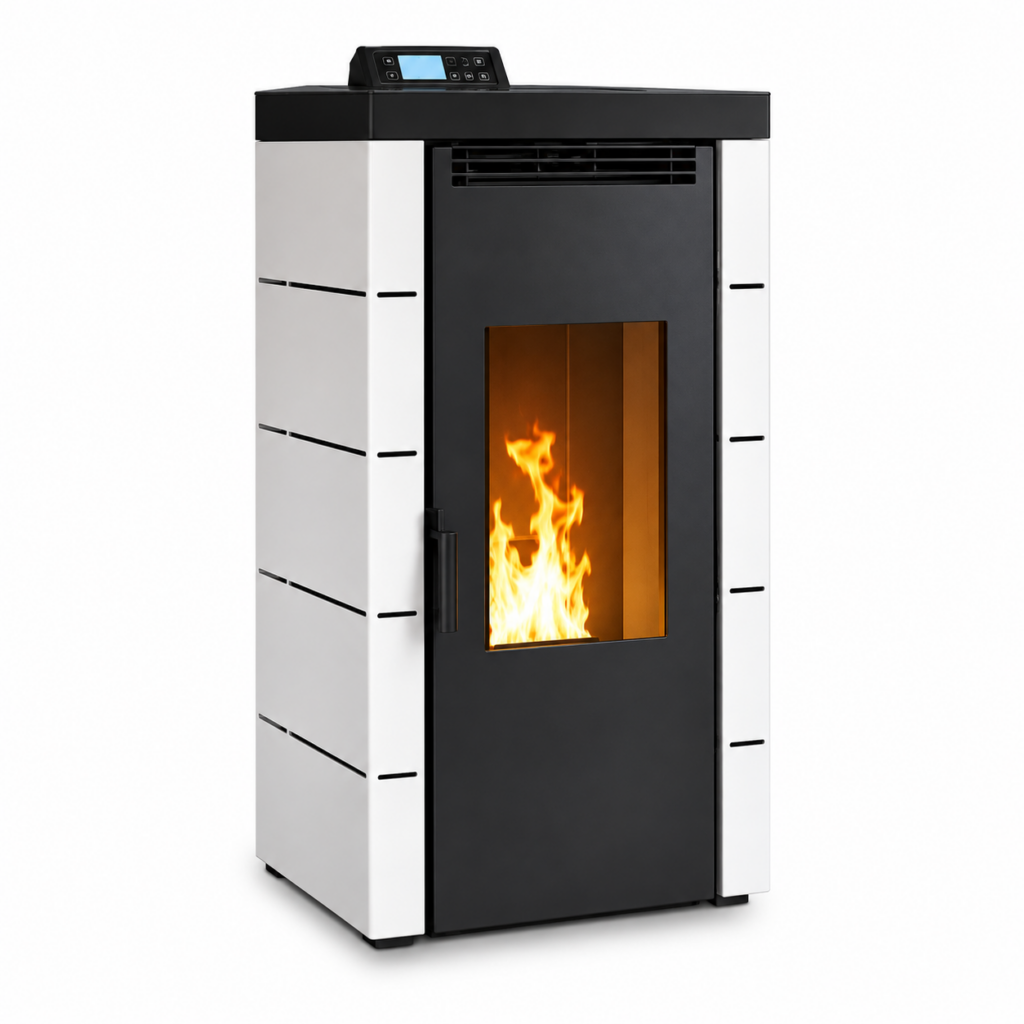 Estufa de pellets FM BP-100 – aire frontal