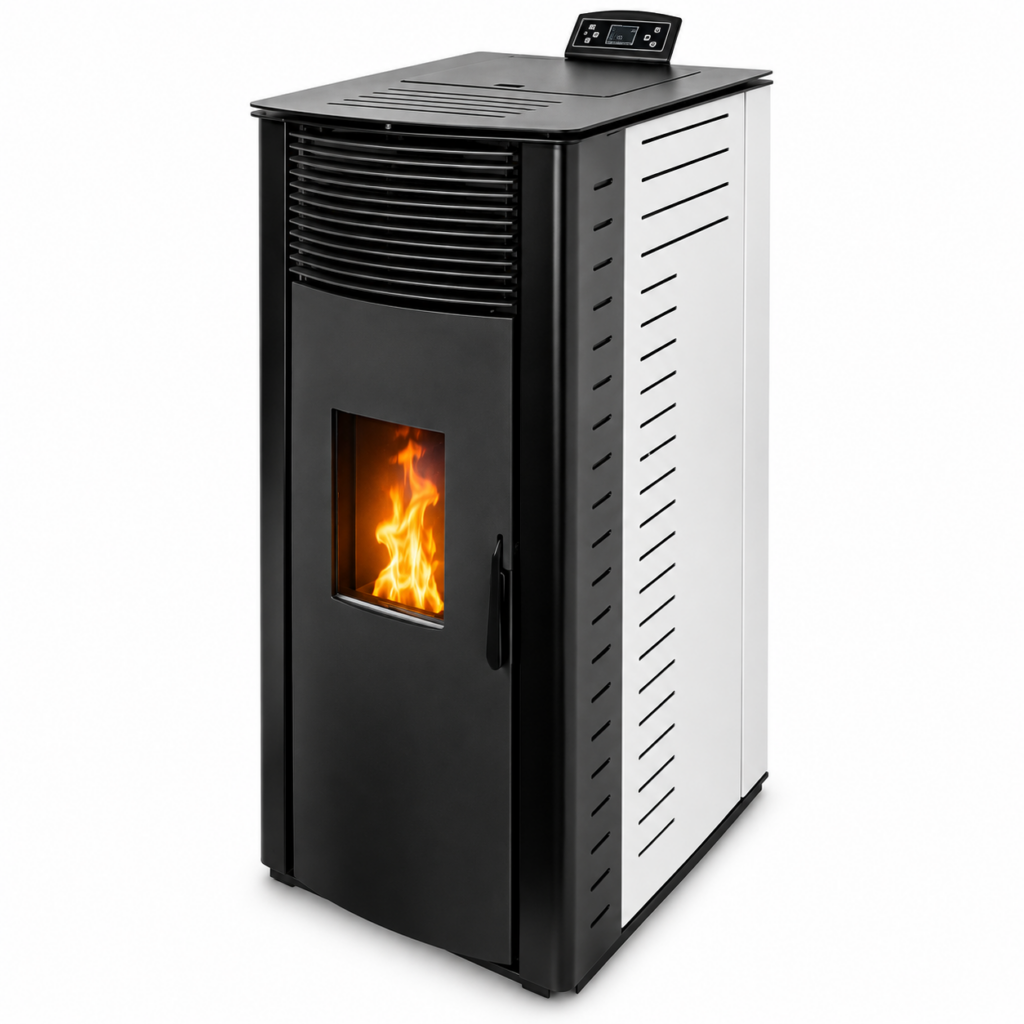 Estufa de pellets BESTIA – 15,3 kW y triple salida de aire