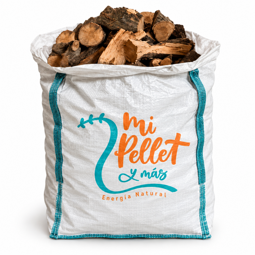 Leña de olivo – saca de 1.200 kg