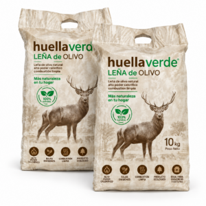 Leña de olivo – lote de 50 sacos de 10 kg (500 kg)
