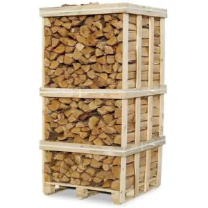 Leña para quemar de 30 cm – Palé de aproximadamente 3 estéreos