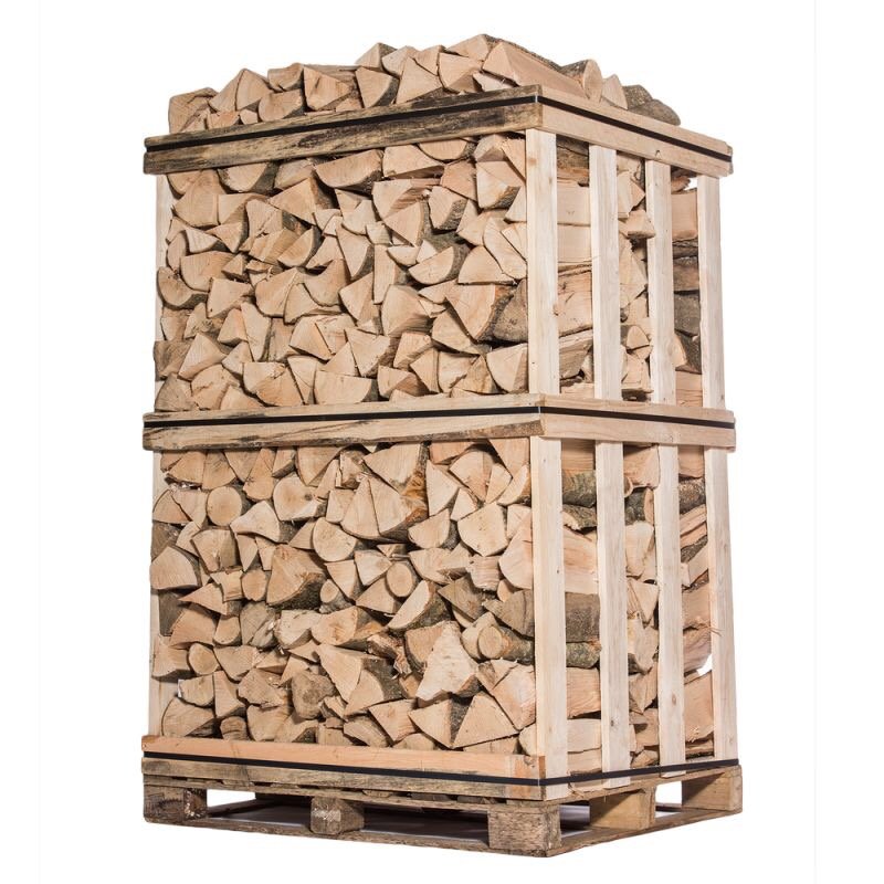Leña de roble de 40 cm – Palé de 2 estéreos