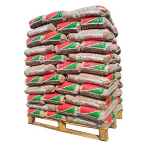 Pellets Ecofogo – Palé de 66 sacos de 15 kg