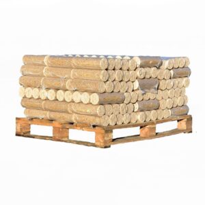 Briquetas de madera – medio palé