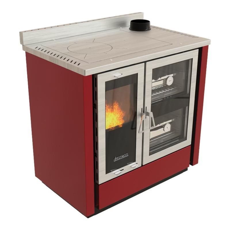 Cocina de leña con doble horno Lincar Fusion – 8,4 kW